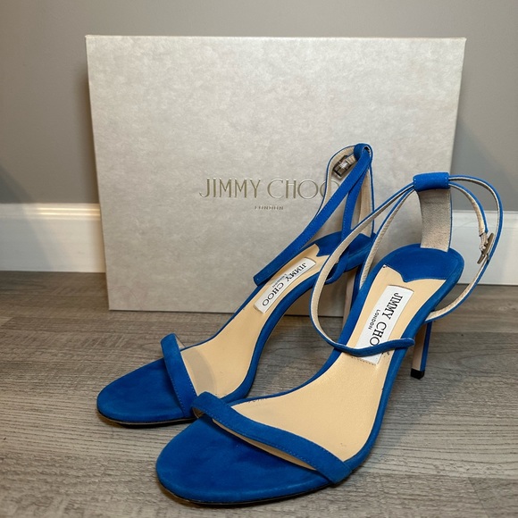 Jimmy Choo Shoes - JIMMY CHOO- MINNY suede strappy sandal